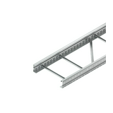 Nagyfesztávú kábellétra 105mm x 600mm x 6000mm szalaghorganyzott acél WSL 105600 Niedax